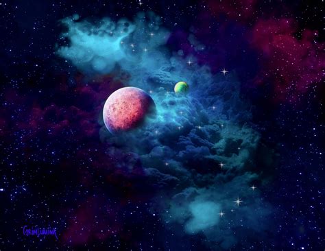 Colorful Galaxy Wallpaper Planets