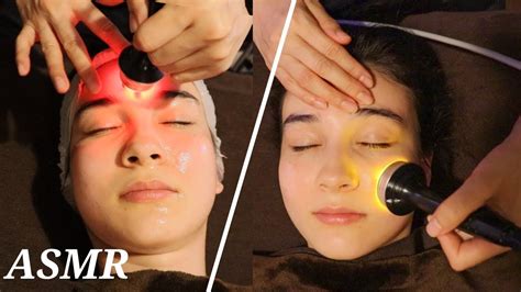 Asmr Japanese Glowing Face Treatment Youtube