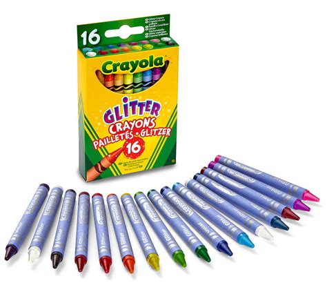 Crayola Glitter Crayons 16 Ct Crayola