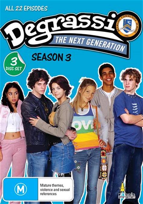 Degrassi The Next Generation Season 3 Drama Dvd Sanity