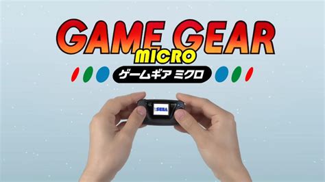 Sega Celebrates 60th Anniversary With 50 Game Gear Micro