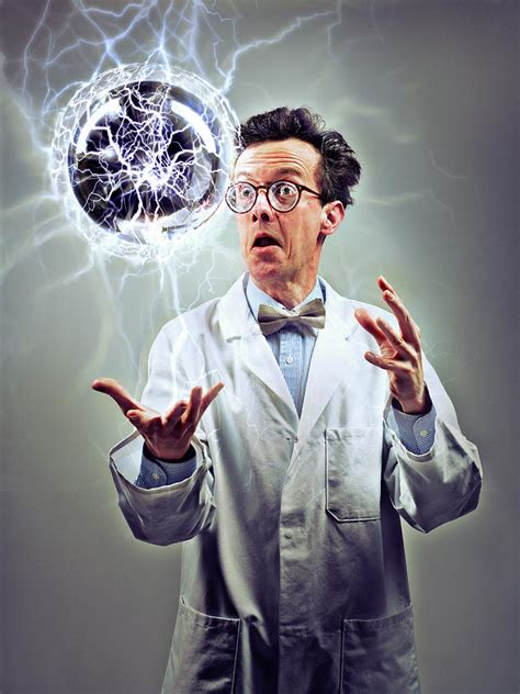 Mad Scientist Photograph By Coneyl Jay Science Photo Library Pixels