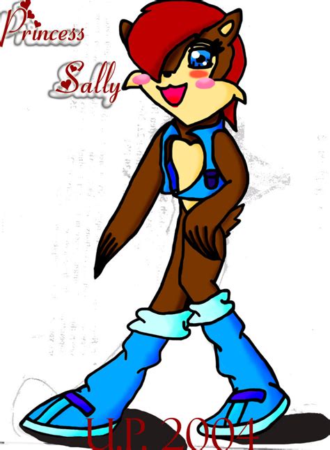 Sally Acorncolored By Sally Acorn Fans On Deviantart