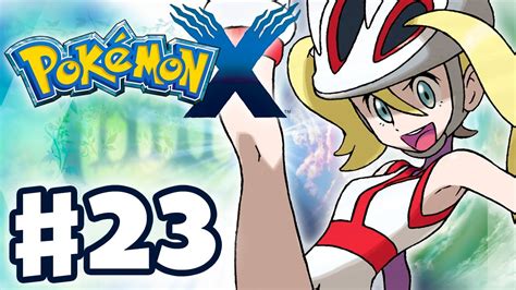 Pokemon X And Y Gameplay Walkthrough Part 23 Gym Leader Korrina