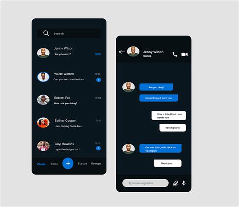 Direct Messaging App By Winifred Asmah On Dribbble