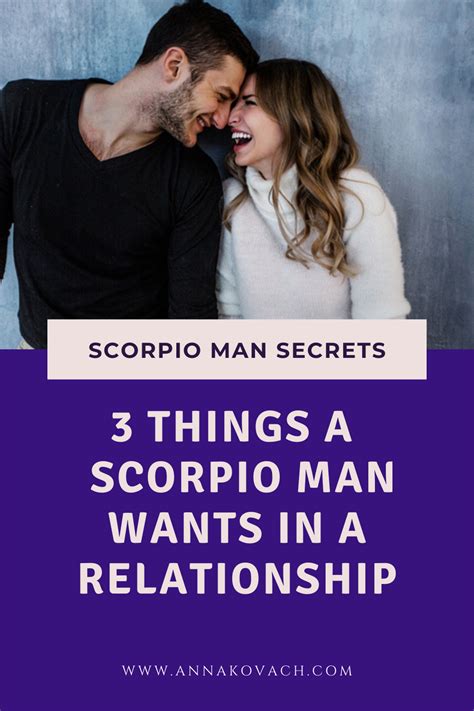 3 Things Almost Every Scorpio Man Wants In A Relationship Scorpio