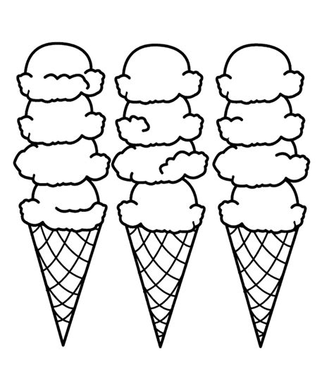 Ice cream cone outline free icon. Download High Quality ice cream cone clip art outline ...