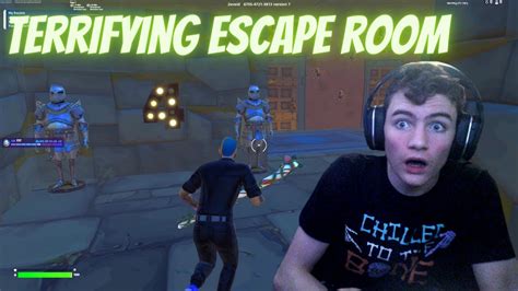 We Completed The Scariest Fortnite Halloween Escape Room Jump Scares