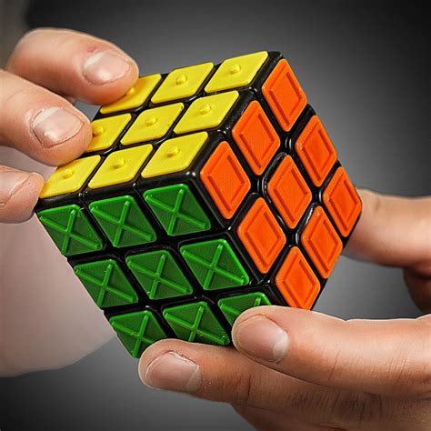 3d Printable Rubiks Cube For Blind By Evgeny Bondarenko