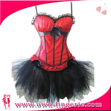Exotic Sex Women Corset Lingerie Bustiers Lace Satin Gothic Corset With