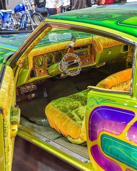 Pin By Kris Shelite On Cara Custom Car Interior Lowrider Cars