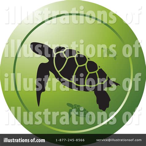 Sea Turtle Clipart #1186153 - Illustration by Lal Perera