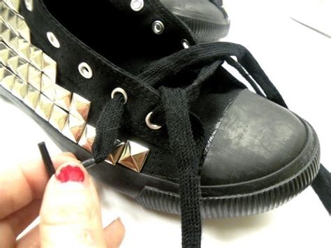 Studded Sneaks · How To Make A Pair Of Embellished Shoes