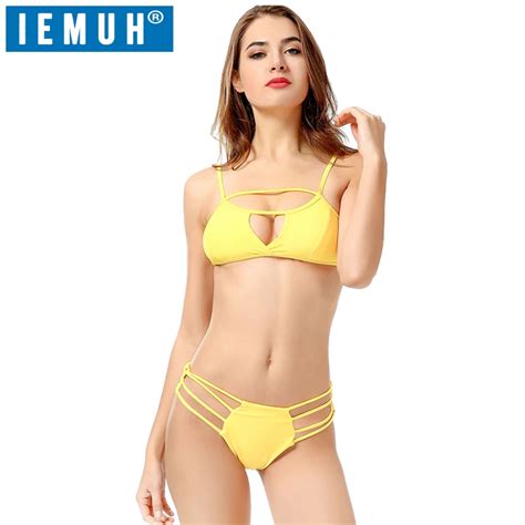 Buy Iemuh Brand New Sexy Brazilian Bikini Cut Out