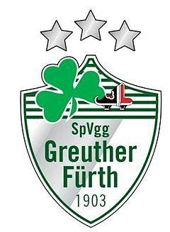 In 1996, spvgg fürth and tsv vestenbergsgreuth merged to create spvgg greuther fürth. ALE_GREUTHER FURTH_FURTH | Brasão, Clubes