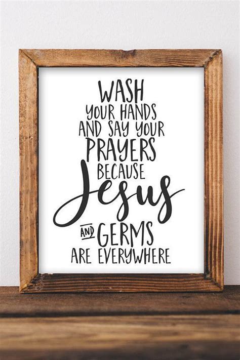 Botanical wall art & dozens more! Wash your hands and say your prayers because Jesus and ...