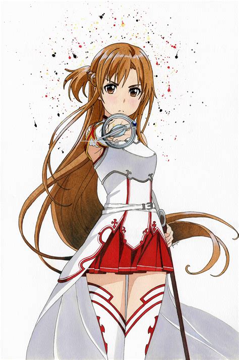 Asuna Sword Art Online Drawn By Mikazuki Akira Danbooru Hot Sex Picture