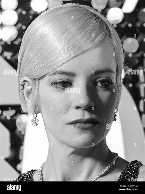Lily Allen Singer And Actress At The Dreamland Premiere Close Up
