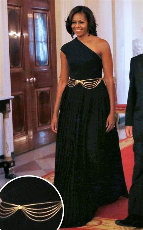 Michelle Obamas Belt From All In The Details Amazing Red Carpet Add