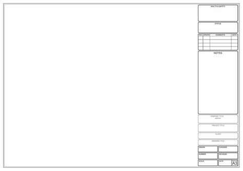 Design A Cad Drawing Border For A New Company Freelancer