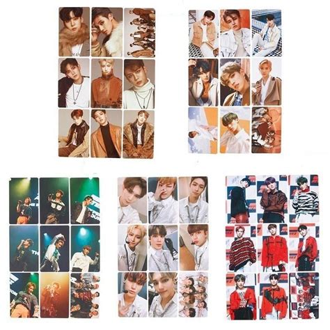 Ateez Treasure Epfin All To Action Photocards 9 Cards 5 Photo Cards Cards Photocard