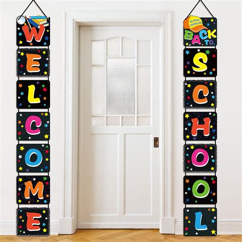 Buy Welcome Back To School Banner First Day Of School Porch Sign