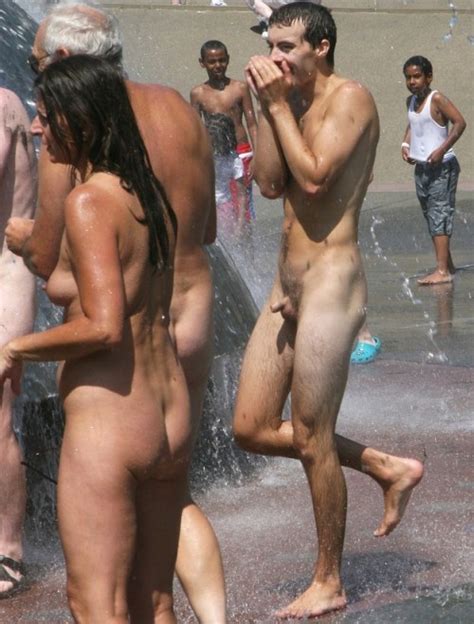 Cfnm Embarrassed Naked On Beach