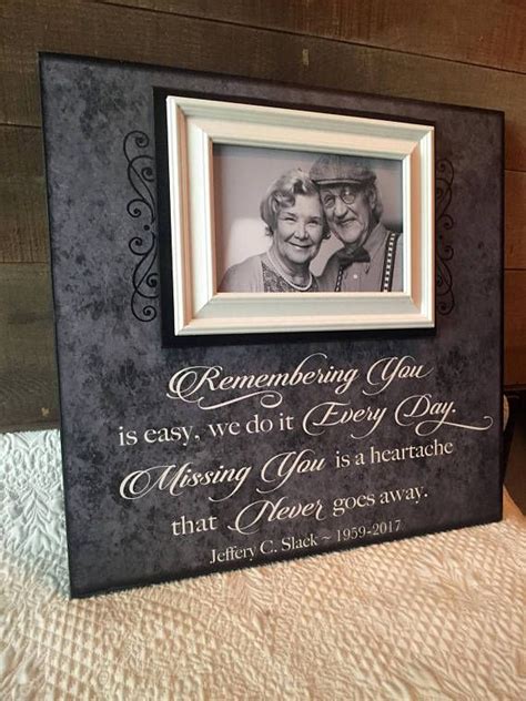 What is the one film your loved one truly appreciated? In Memory Frame Lost Loved One Photo Memorial Remembering ...