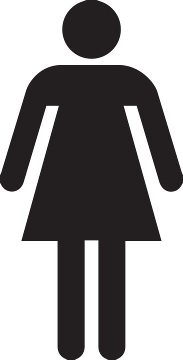 Gambar Simbol Wanita Denah