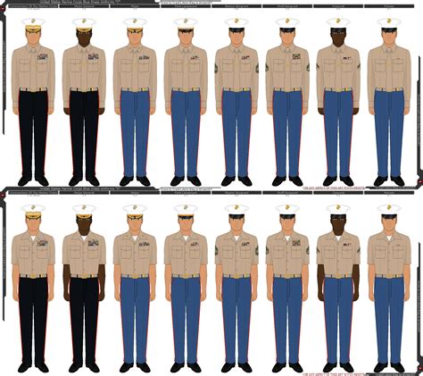 United States - Marine Corps Dress Uniforms 'C/D' by Grand-Lobster-King ...