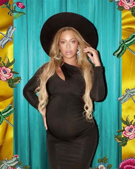 Pregnant Beyoncé Is Giving Lemonade Vibes In New Maternity Style Shoot