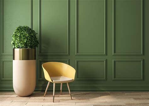 Green Accent Wall Green Accent Walls Green Dining Room Wall Trends