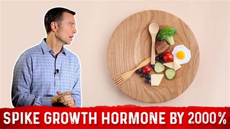 Use Intermittent Fasting To Spike Growth Hormone By Dr Berg On Anti Aging YouTube