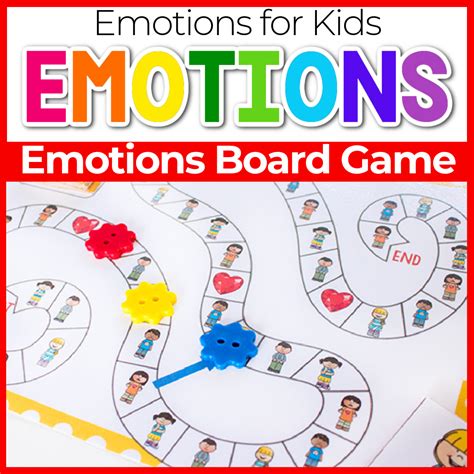 Free Printable Emotions Board Game Life Over Cs
