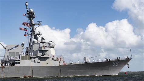 Watch Russian Warship ‘aggressively Approached Us Destroyer In