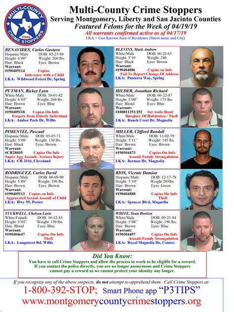 1619featured felons | Bluebonnet News