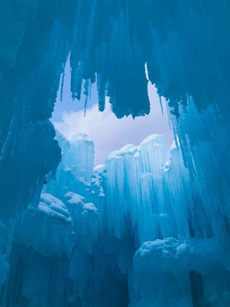 Best Colorado Ice Castles Moderately Adventurous Ice Castles Ice