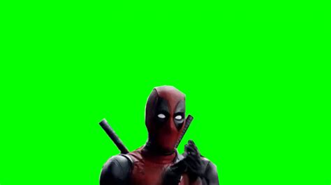 Deadpool Clapping Hands Greenscreen Youtube