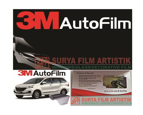 Tape atau stiker anti slip; KACA FILM 3M BLACK BEAUTY MEDIUM CAR FULL ( BAHAN ) | KACA ...