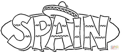 Spanish Coloring Pages Free Download On Clipartmag