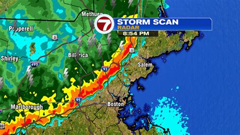 Severe Thunderstorm Warning Issued For Much Of The Bay State Boston