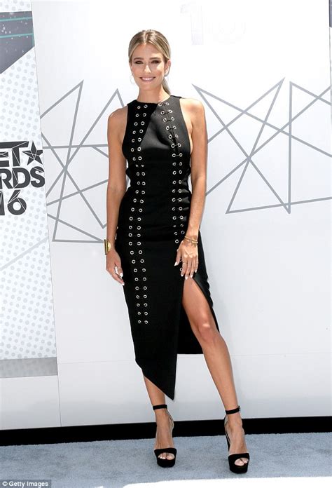 Renee Bargh Goes Braless In An Edgy Black Dress Daily Mail Online