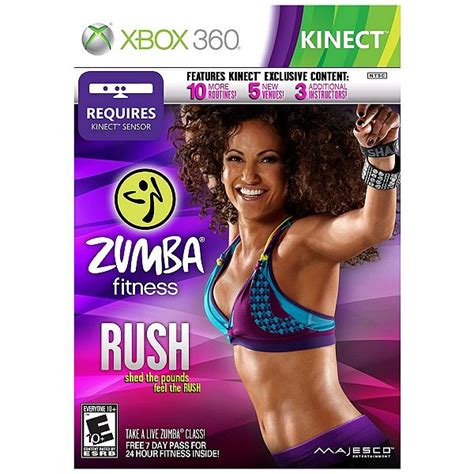 Zumba Fitness Rush Kinect Xbox Game Games Loja De Games