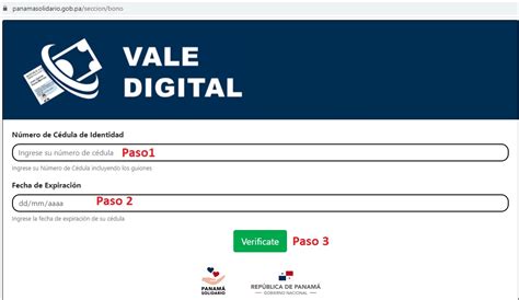 Recuerde Actualizar Sus Datos Para Recibir Vale Digital En El Mes De