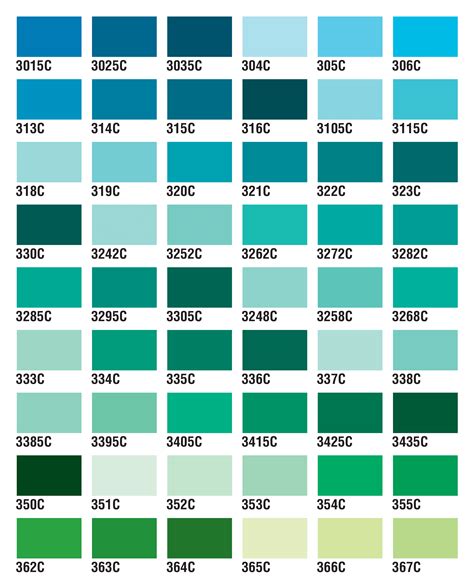 Pms Color Chart Age Graphics