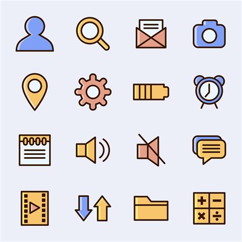 Mobile App Icons Part 01