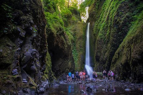 The Gorgeous Oneonta Gorge Oregon Worldatlas