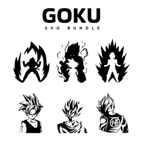 Goku Svg Free Masterbundles