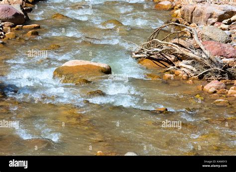 Mountains Stream Water Stock Photo Alamy