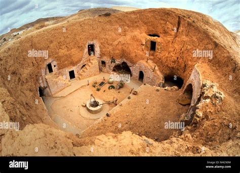 Tunisia Matmata Oasis Sahara Desert Cave Dwelling Complex Of